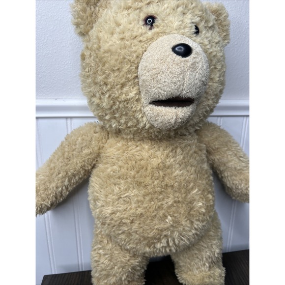 TED Movie Bear Plush Talking Seth Macfarlane Tested ADULTS ONLY BAD WORDS 16" - Picture 3 of 10